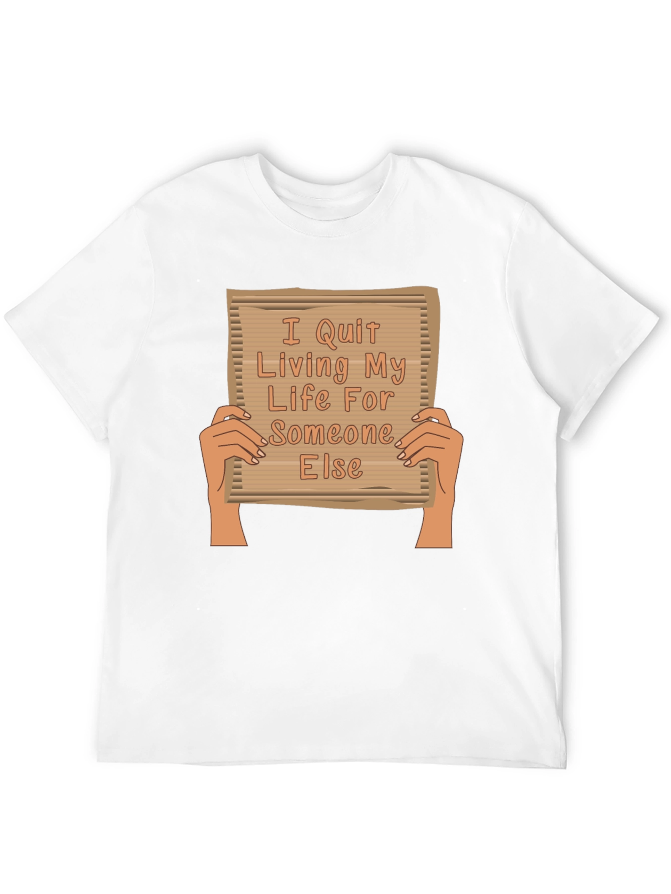 I Quit Living For Someone Else Graphic Tee