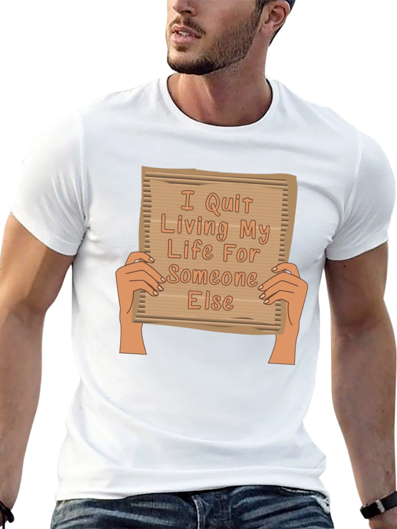 I Quit Living For Someone Else Graphic Tee
