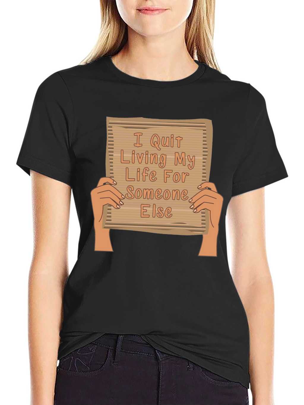 I Quit Living For Someone Else Graphic Tee