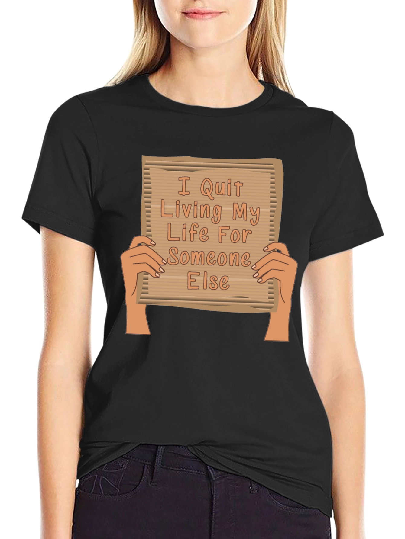 I Quit Living For Someone Else Graphic Tee