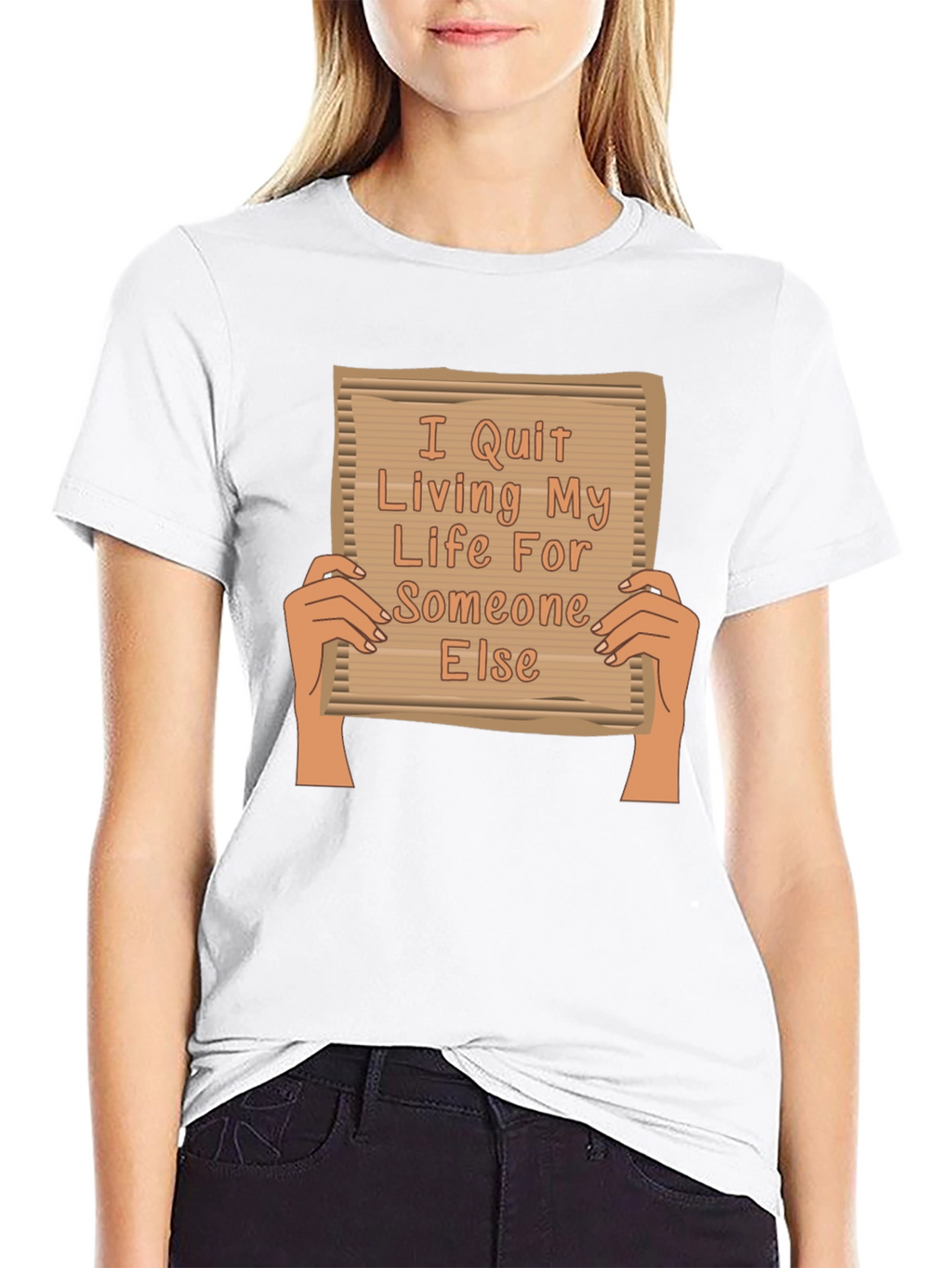I Quit Living For Someone Else Graphic Tee