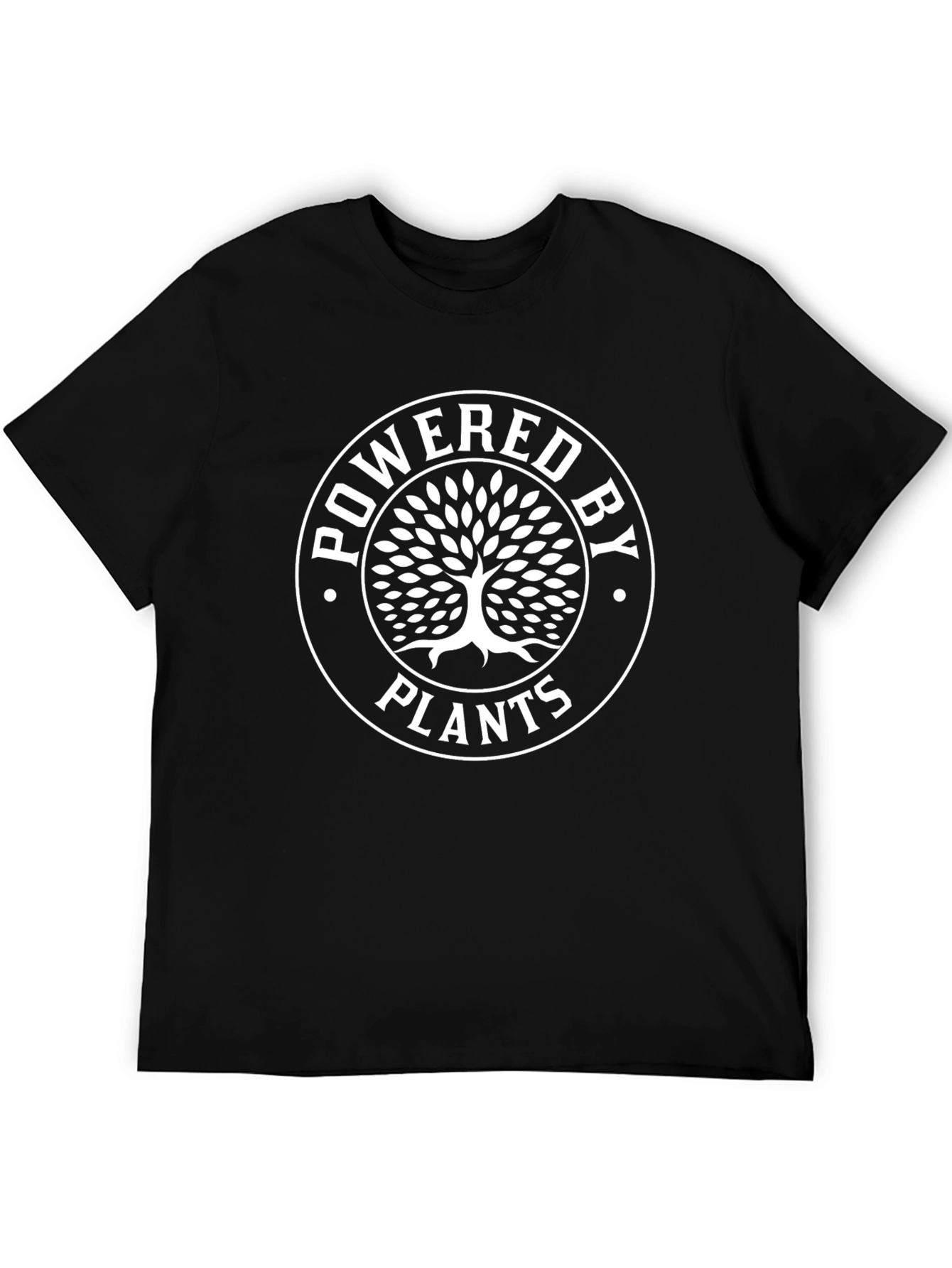 Powered By Plants T-Shirt Vegan Graphic Tee