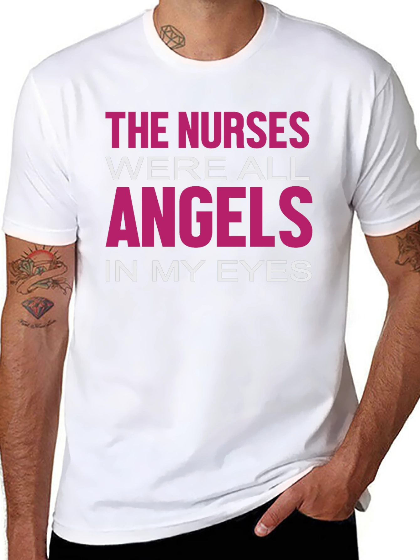Nurses are Angels Graphic T-Shirt
