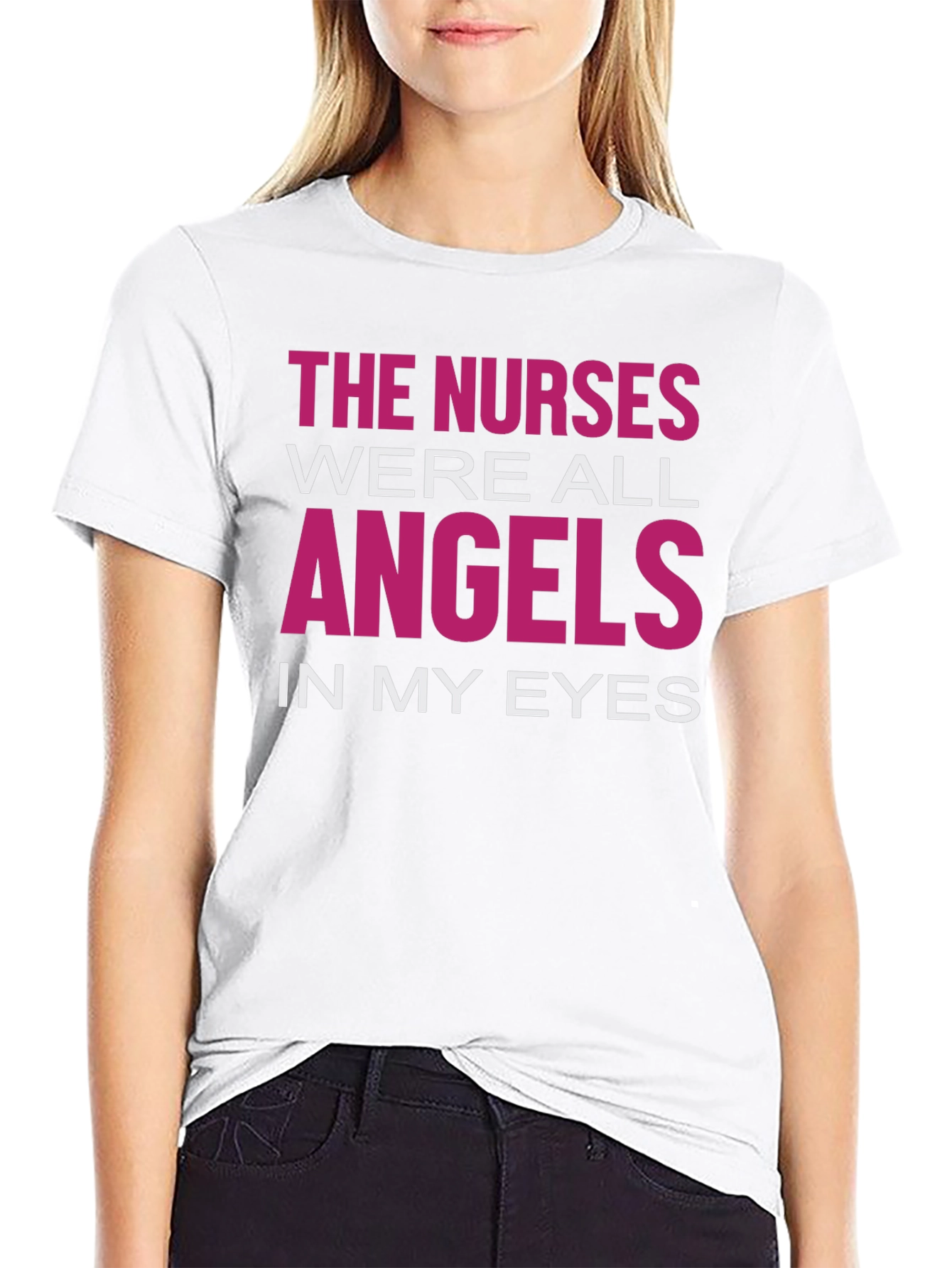 Nurses are Angels Graphic T-Shirt