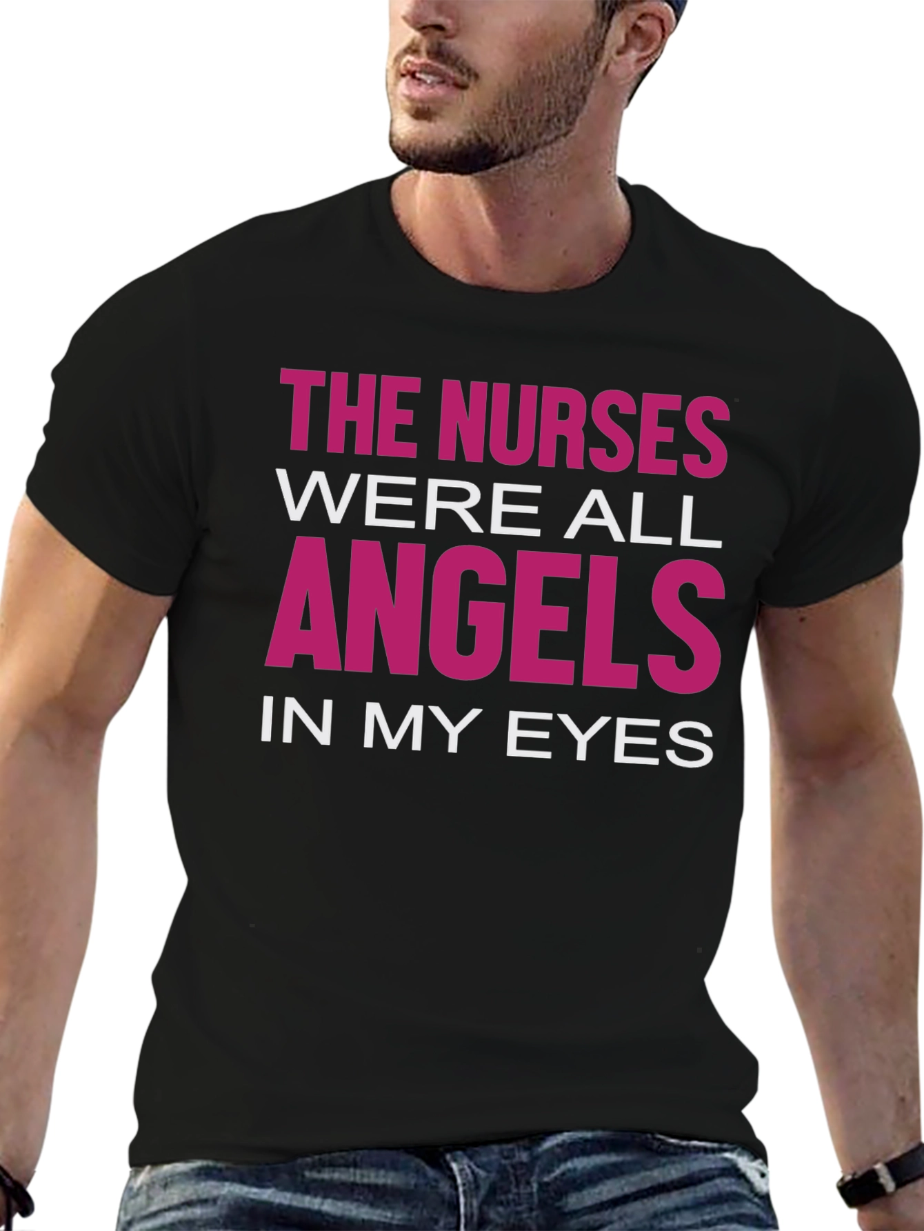 Nurses are Angels Graphic T-Shirt