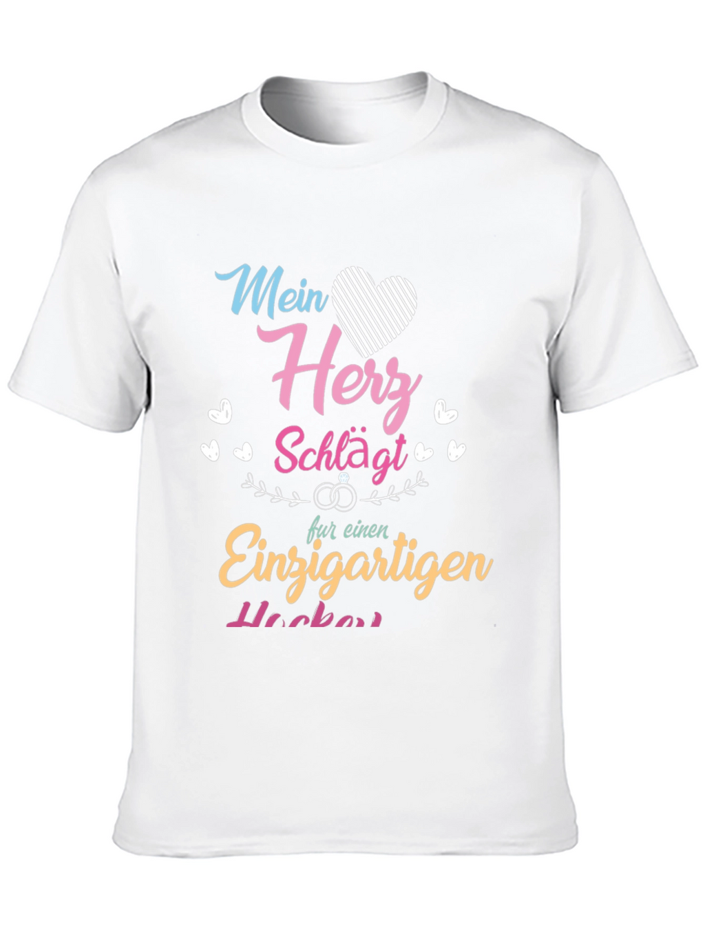 Mein Herz T-Shirt - Unique Husband Gift