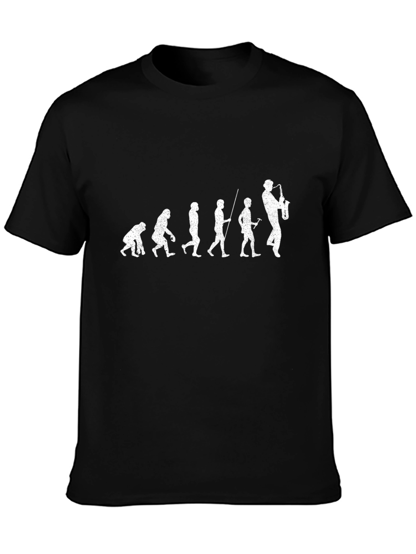 Evolution of Saxophone Player T-Shirt
