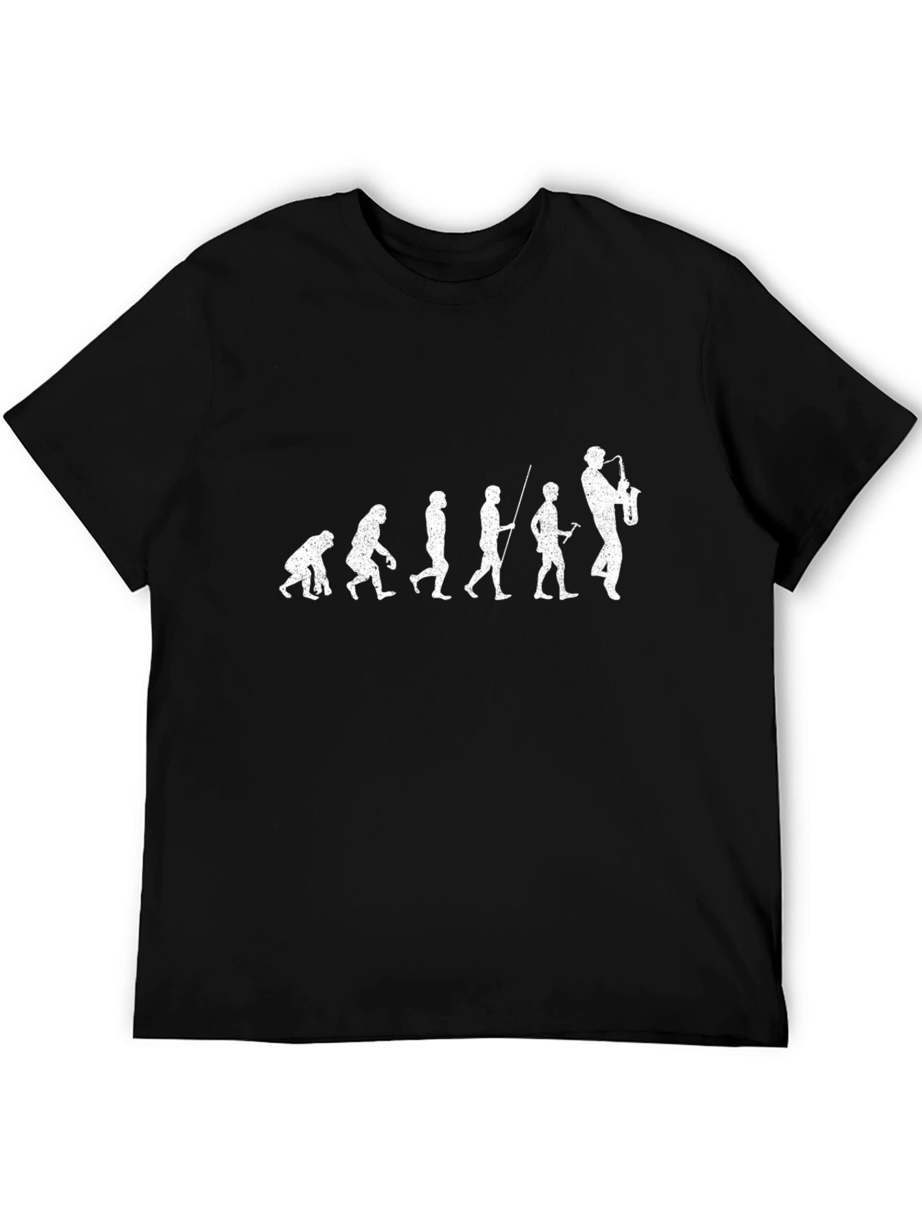 Evolution of Saxophone Player T-Shirt