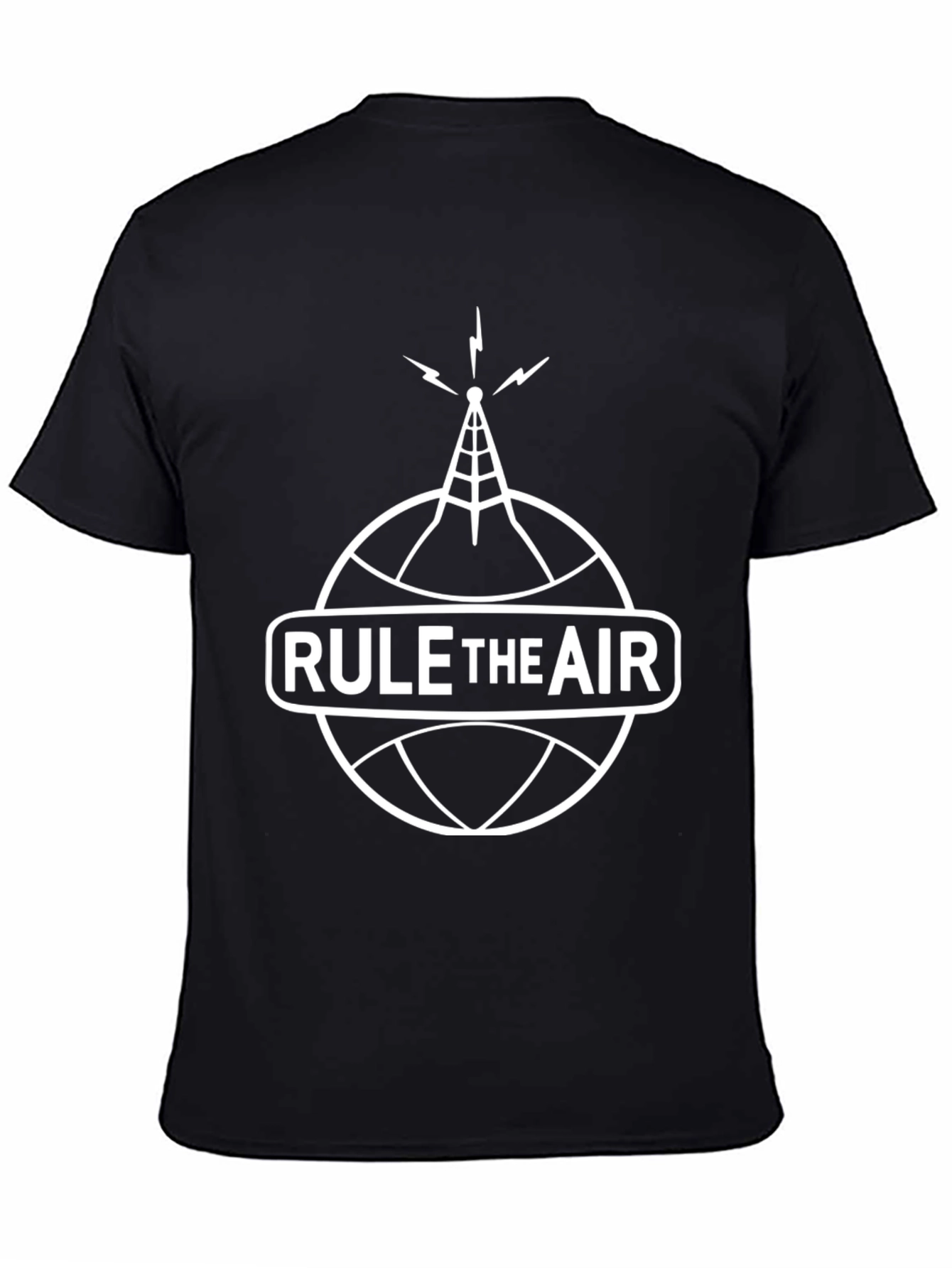 Rule the Air Graphic T-Shirt - Black Tee