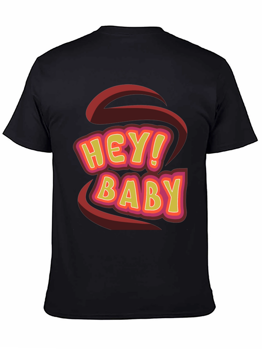 Hey! Baby Graphic T-Shirt - Fun Trendy Tee