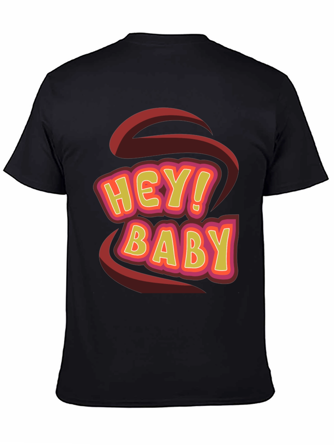 Hey! Baby Graphic T-Shirt - Fun Trendy Tee