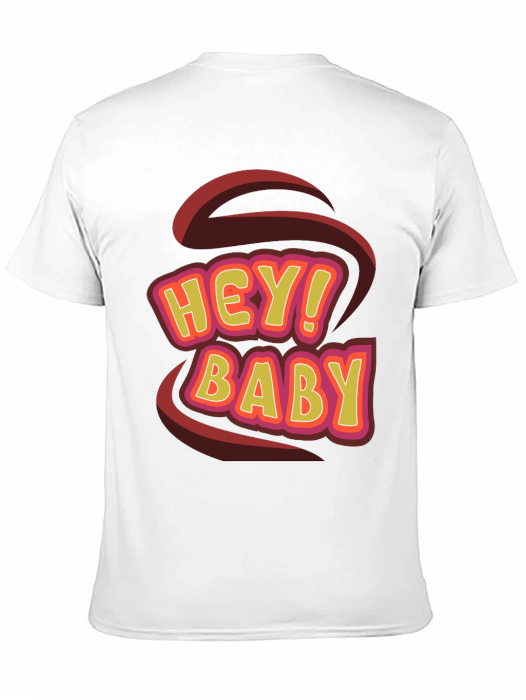 Hey! Baby Graphic T-Shirt - Fun Trendy Tee