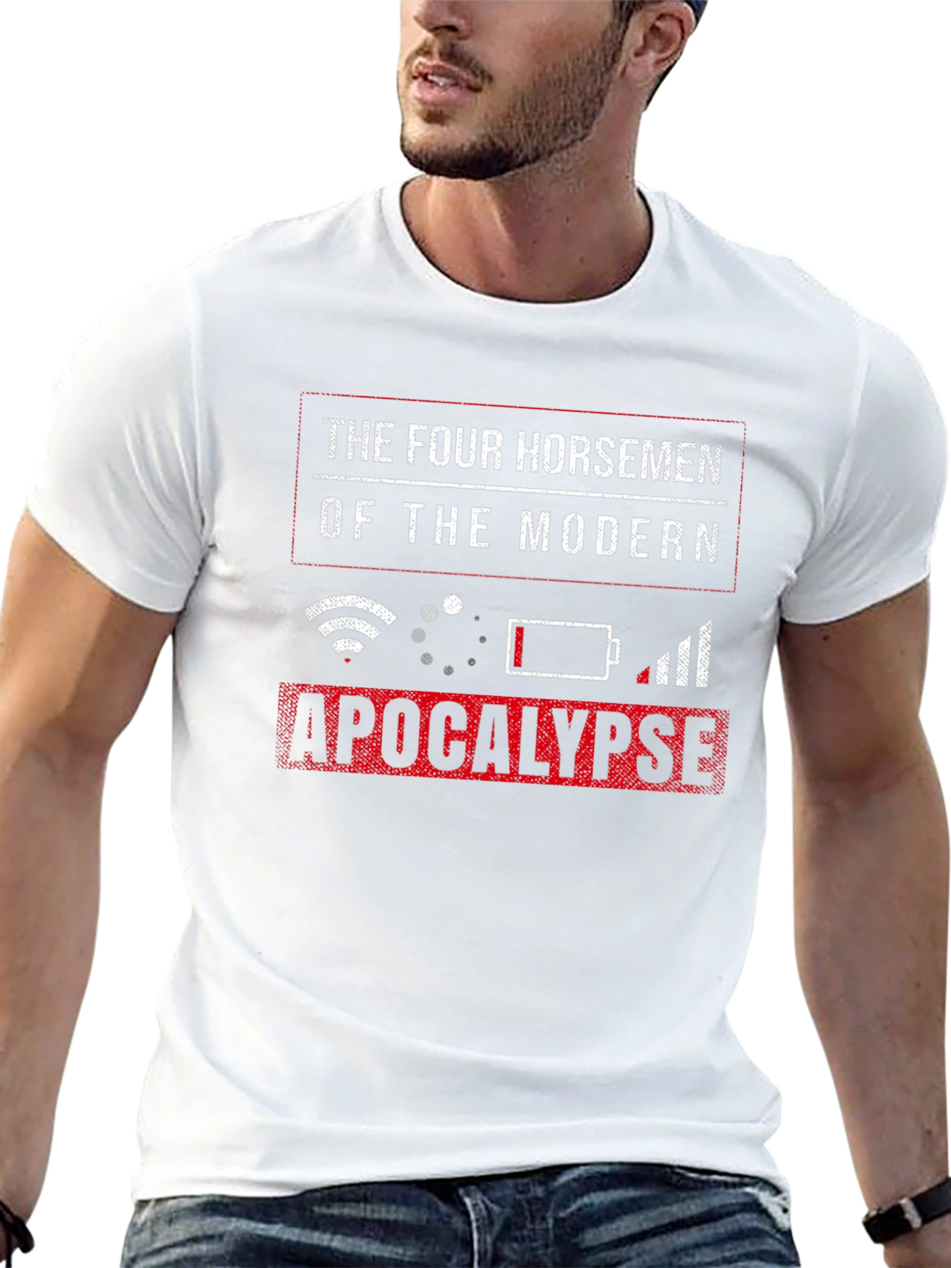 Four Horsemen of the Modern Apocalypse Graphic Tee