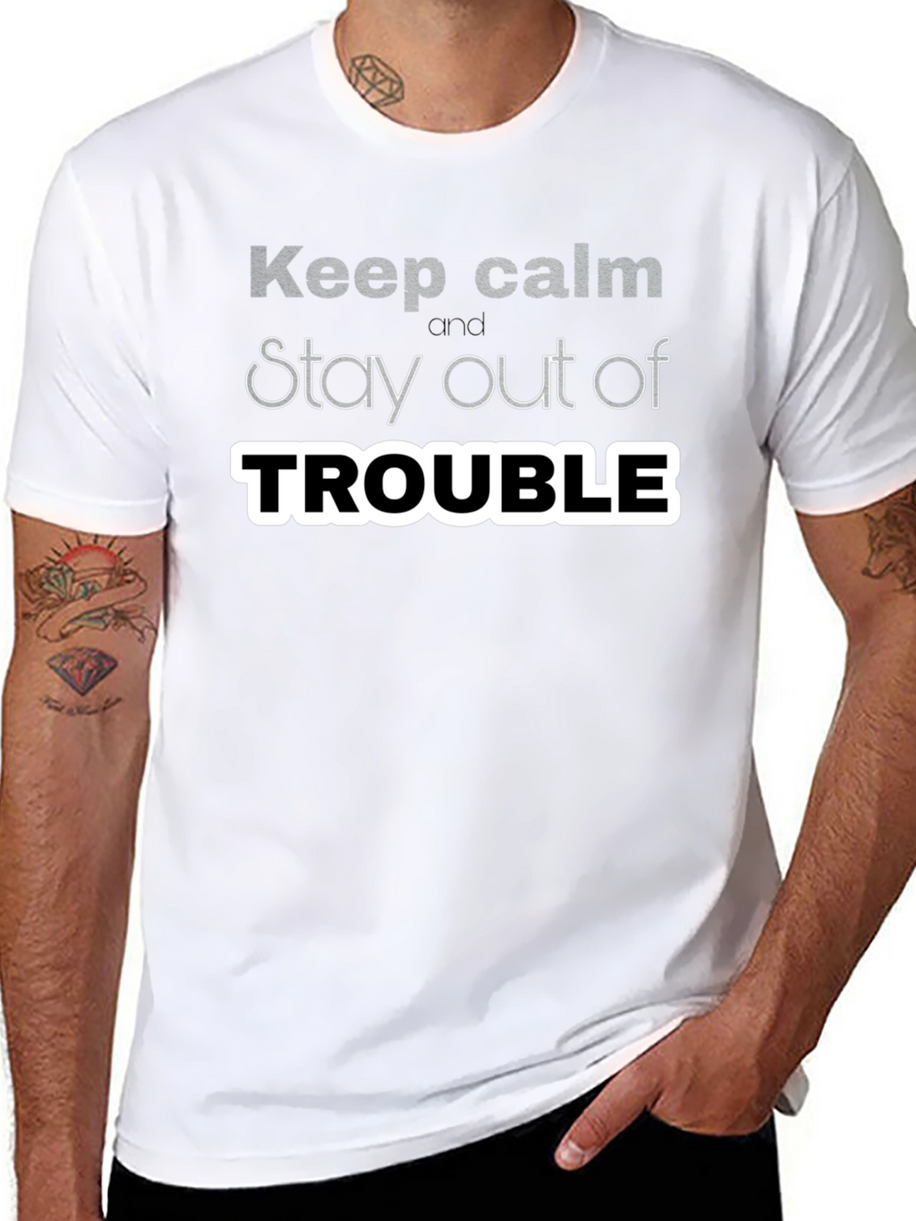 Keep Calm Stay Out of Trouble T-Shirt