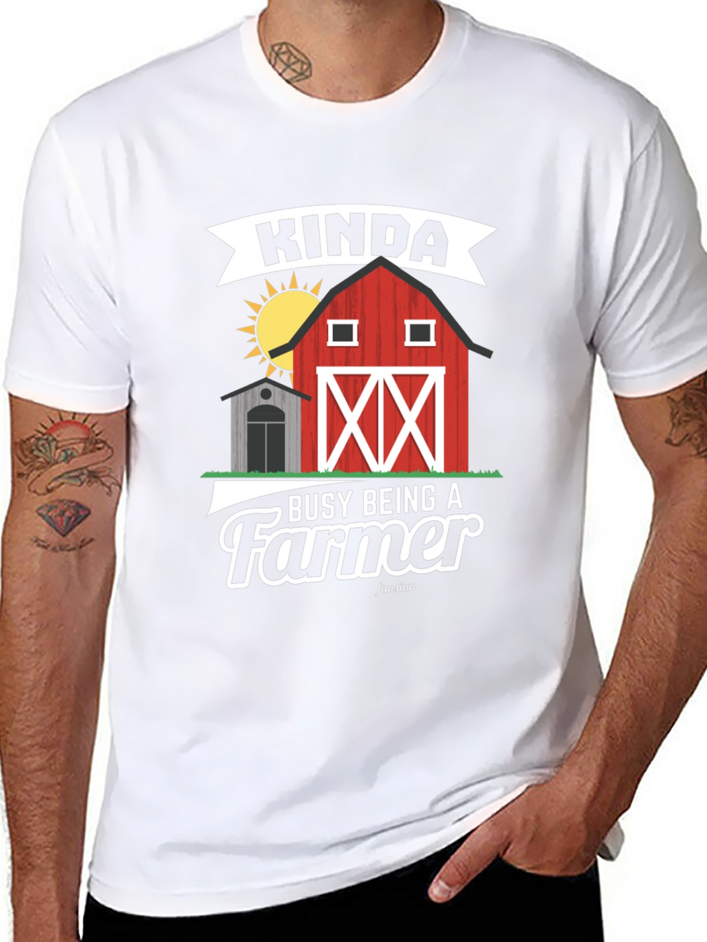 Kinda Busy Being a Farmer T-Shirt