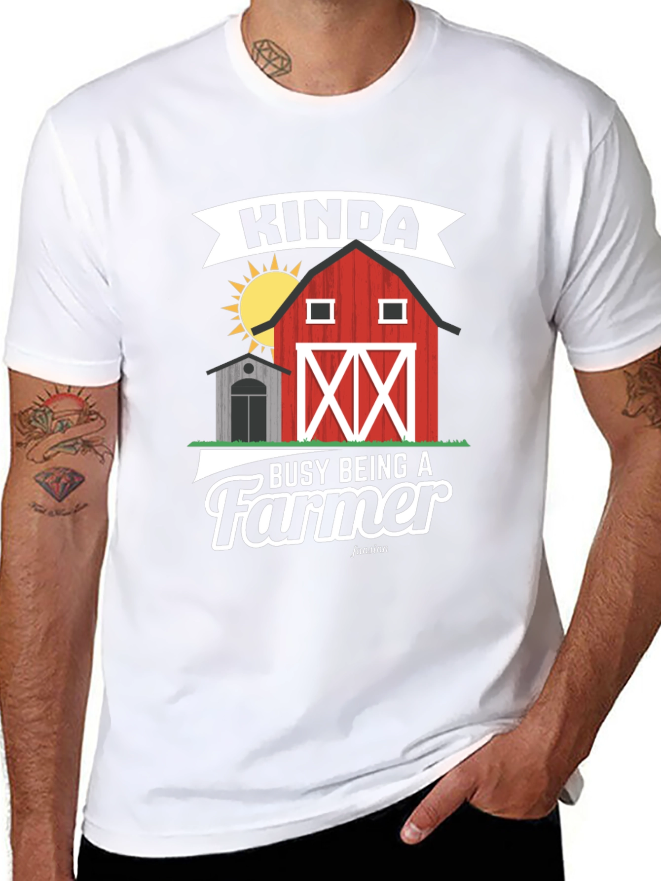 Kinda Busy Being a Farmer T-Shirt