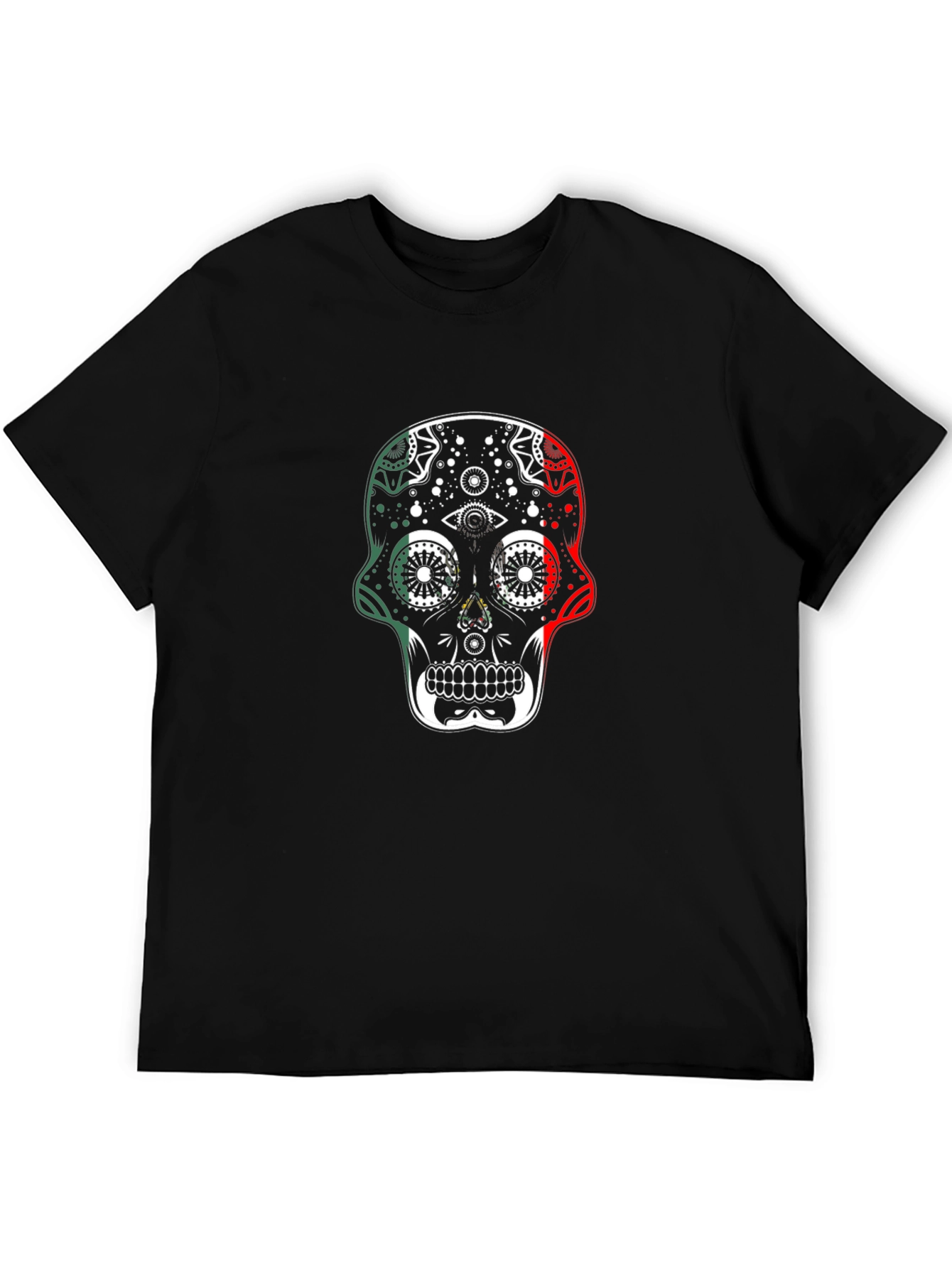 Mexican Sugar Skull T-Shirt - Dia de los Muertos