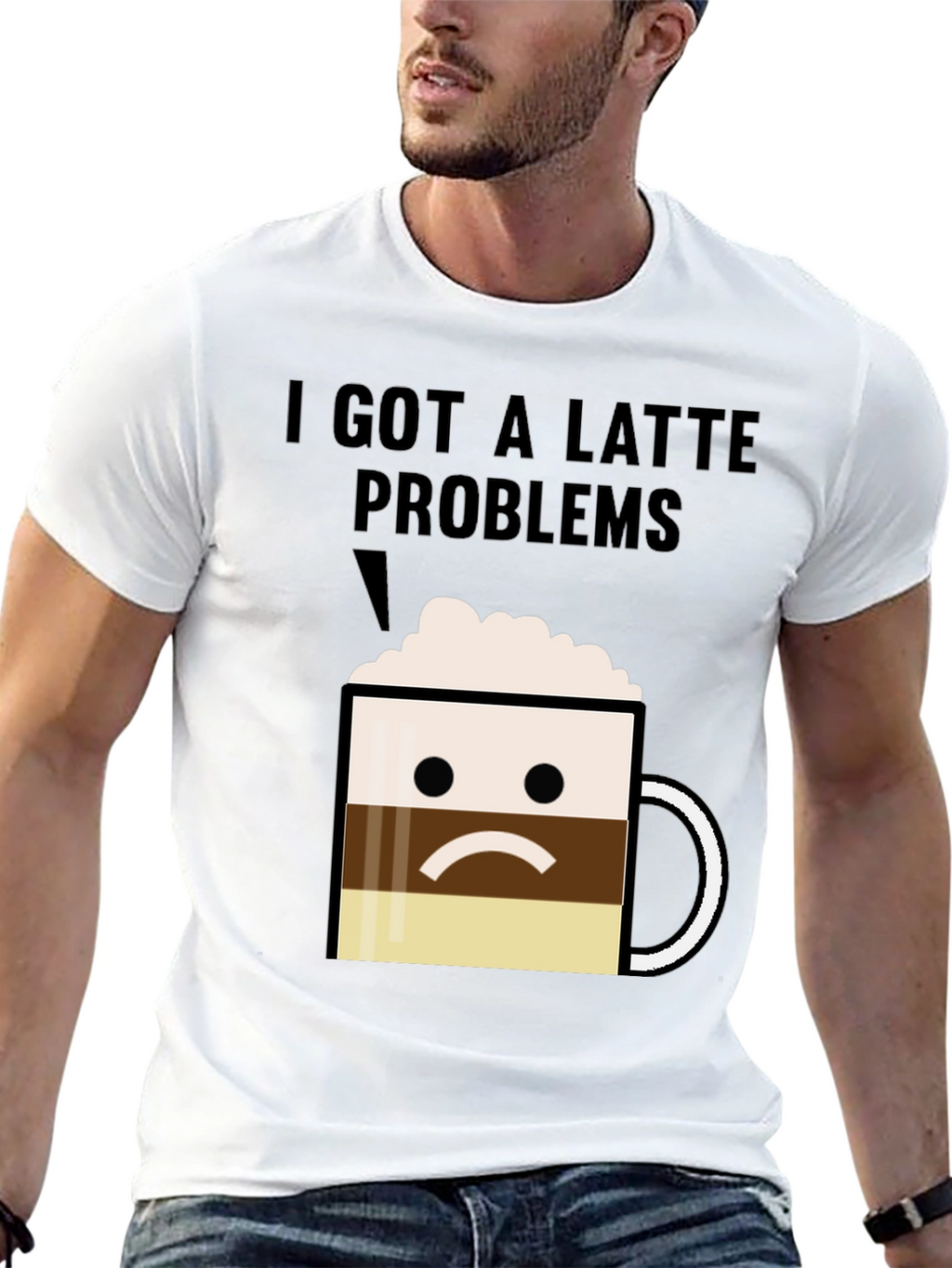 Latte Problems Graphic T-Shirt