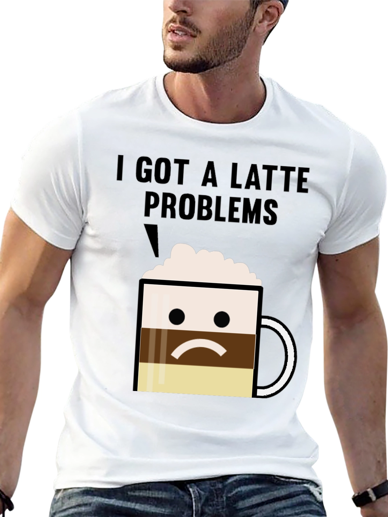 Latte Problems Graphic T-Shirt