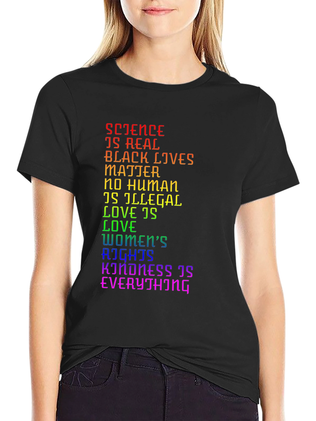 Science is Real Black Lives Matter LGBTQ+ T-Shirt