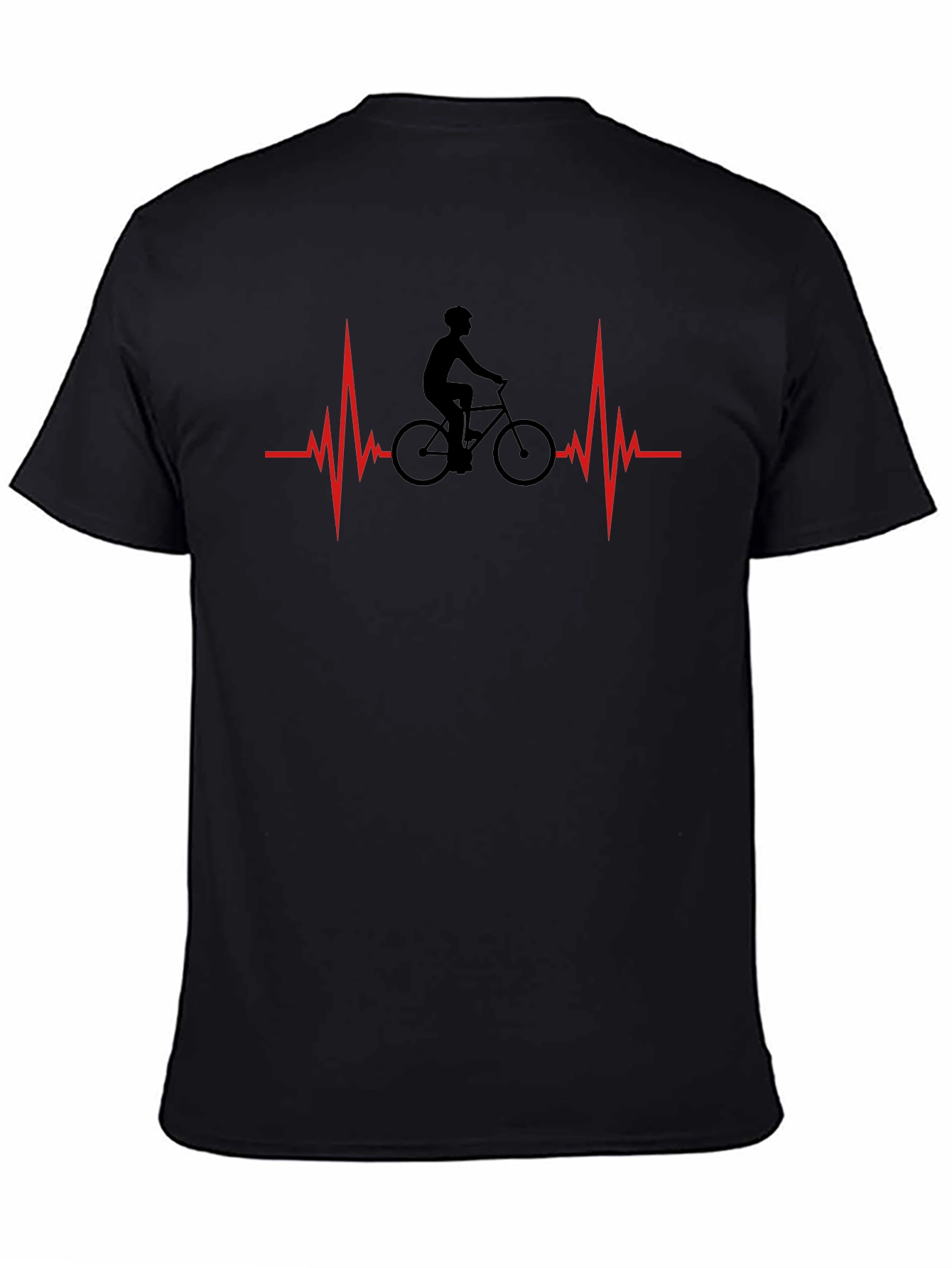 Cyclist Heartbeat Graphic Tee