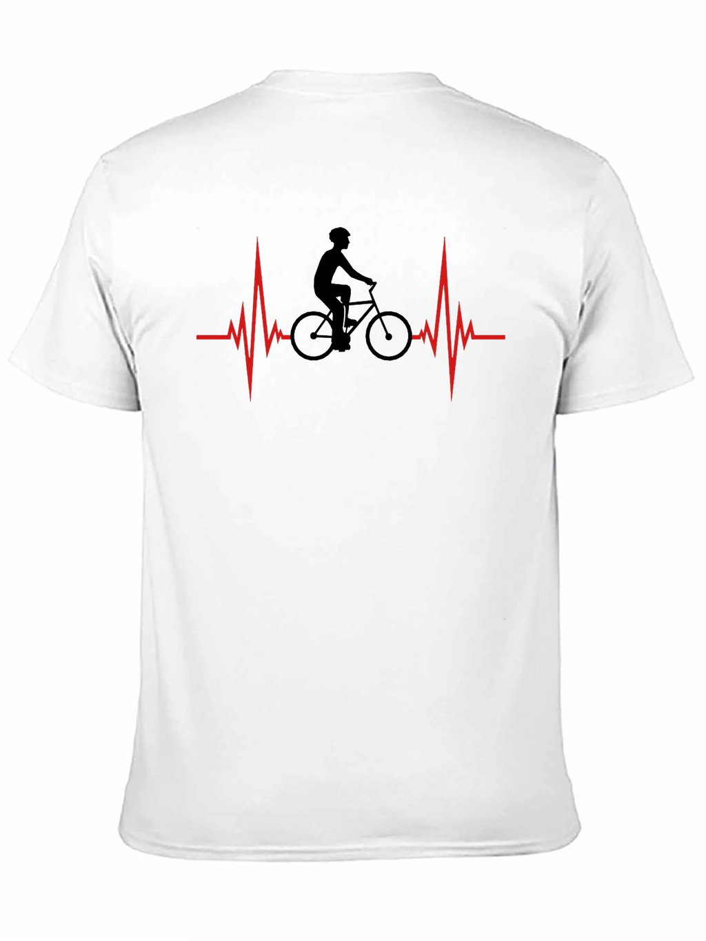 Cyclist Heartbeat Graphic Tee