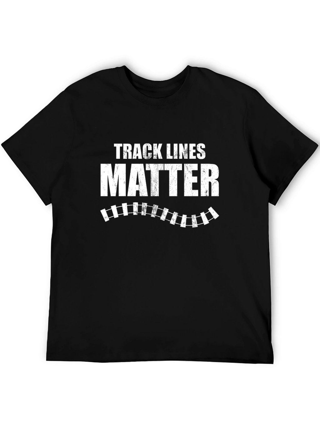 Track Lines Matter T-Shirt - Train Enthusiast Tee