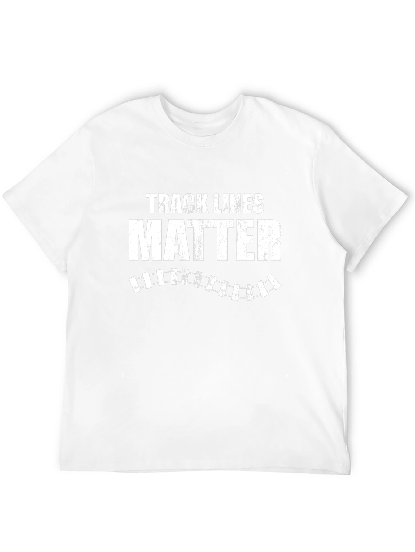 Track Lines Matter T-Shirt - Train Enthusiast Tee