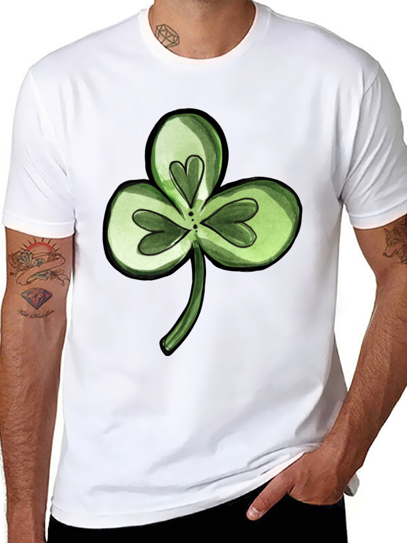 Shamrock T-Shirt: St. Patricks Day Luck