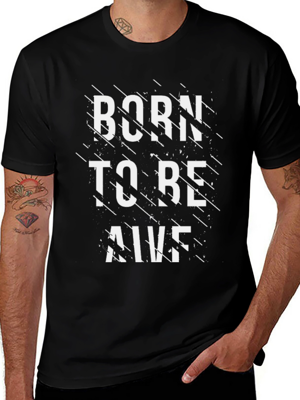 Born to be Alive Graphic T-Shirt