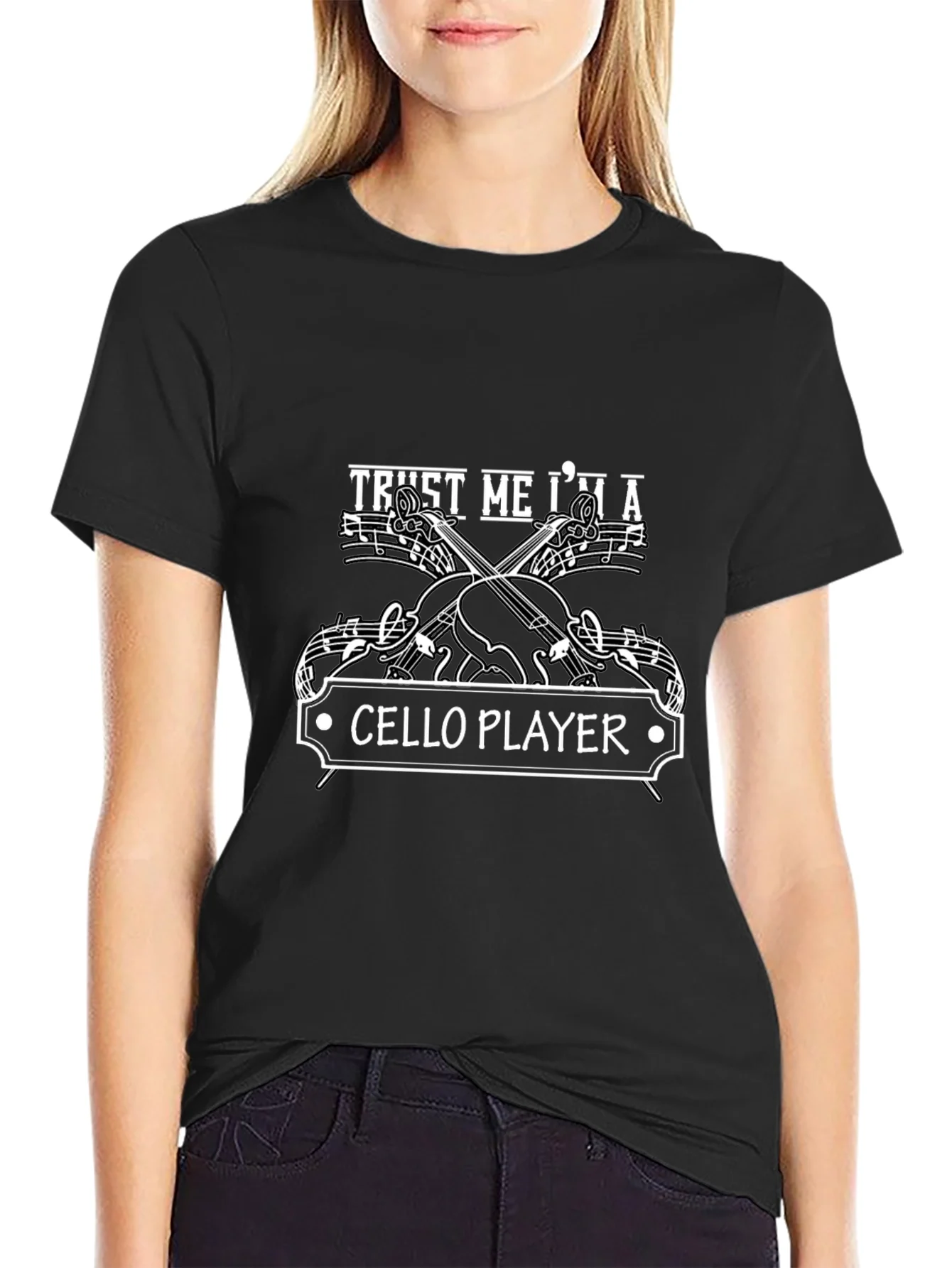 Trust Me Im a Cello Player Graphic T-Shirt