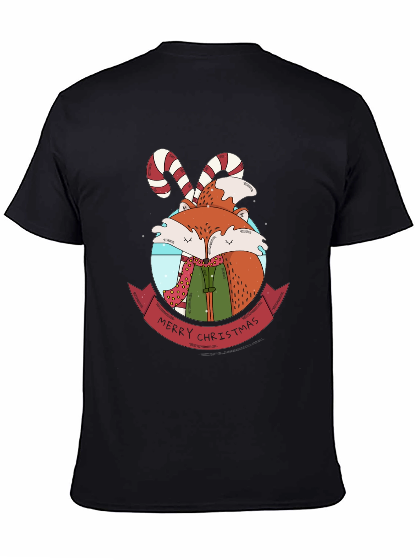 Festive Fox Christmas T-Shirt