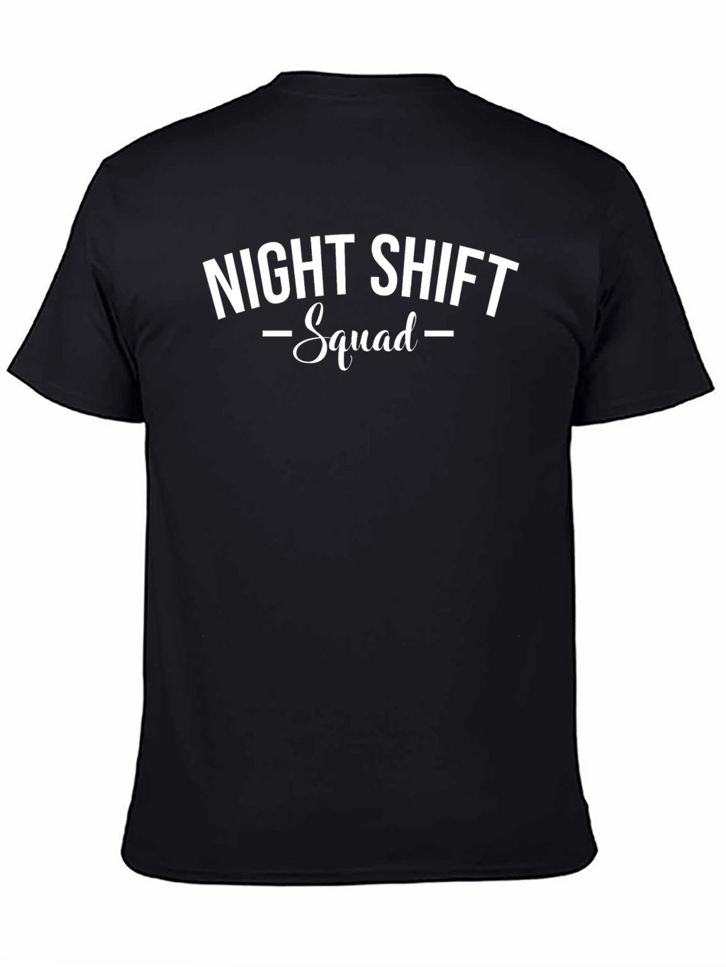 Night Shift Squad Black T-Shirt