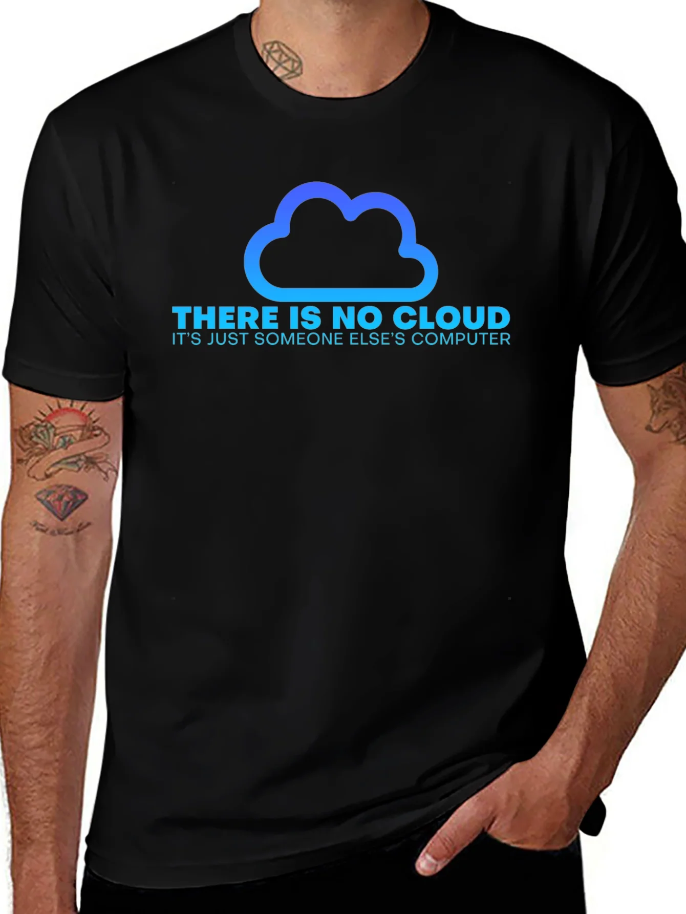 There is No Cloud Funny T-Shirt