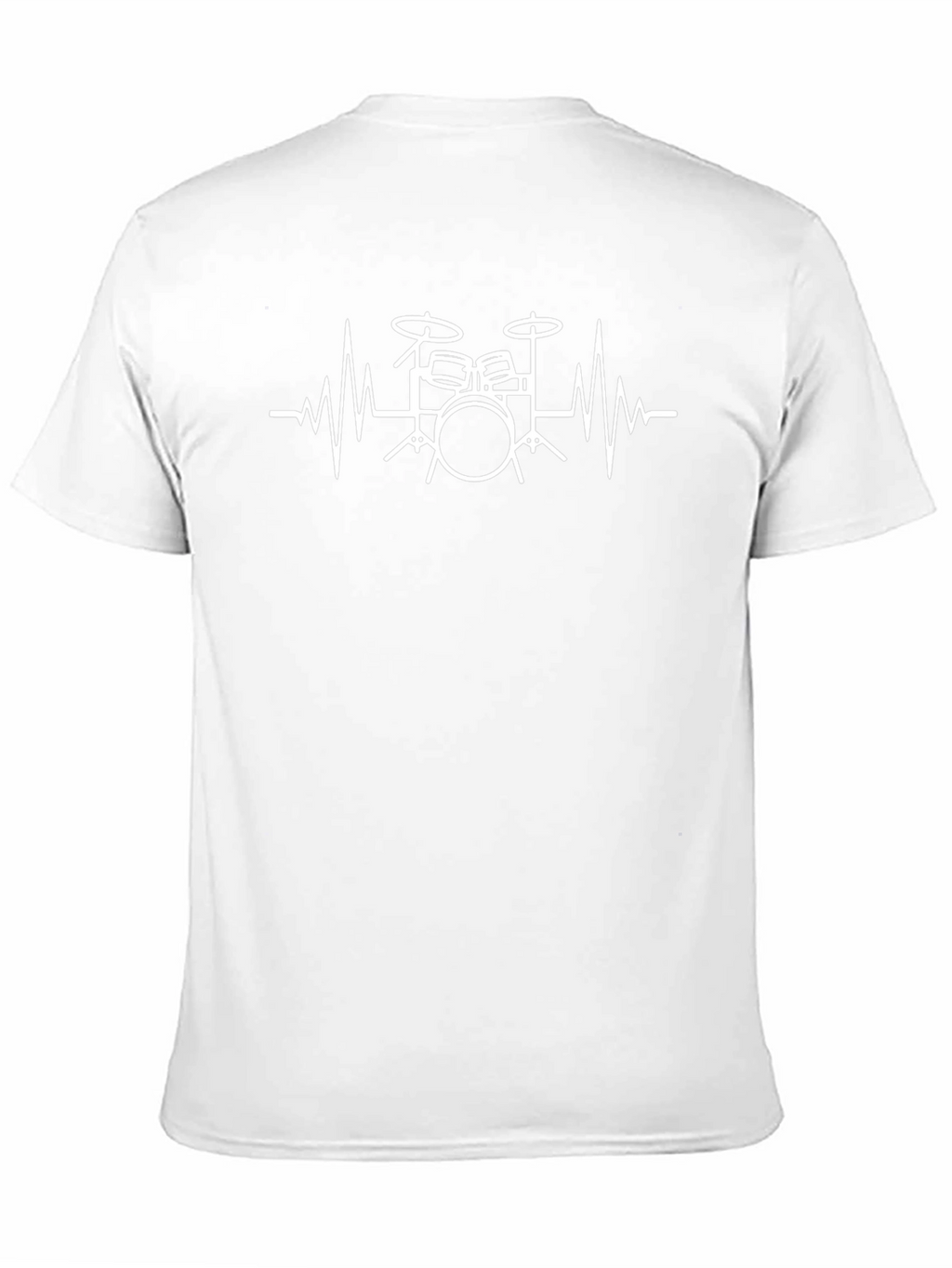 Drum Heartbeat T-Shirt - Musician Graphic Tee