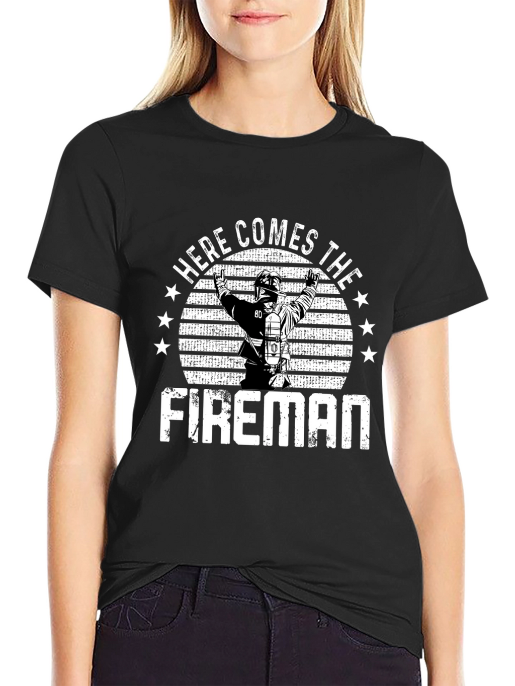 Here Comes The Fireman T-Shirt