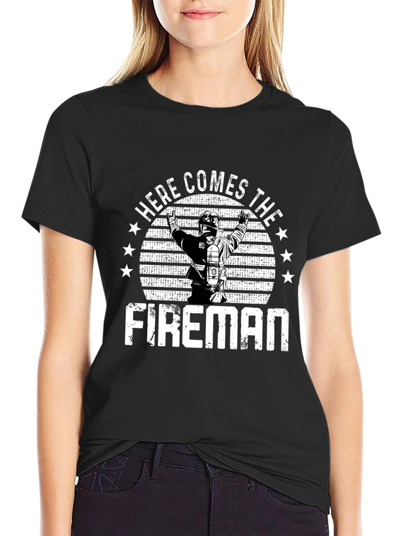 Here Comes The Fireman T-Shirt