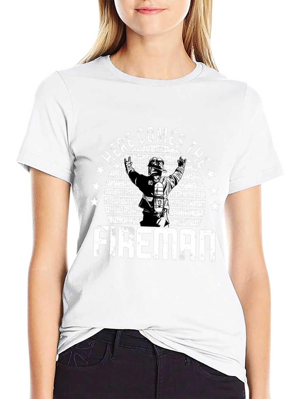 Here Comes The Fireman T-Shirt