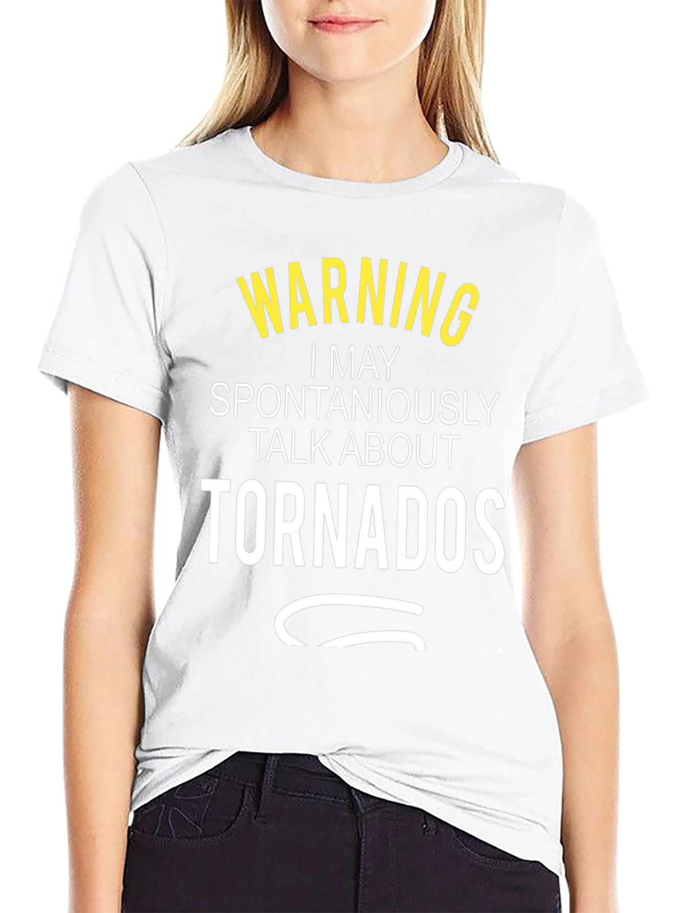 Warning: May Spontaneously Talk About Tornadoes T-Shirt