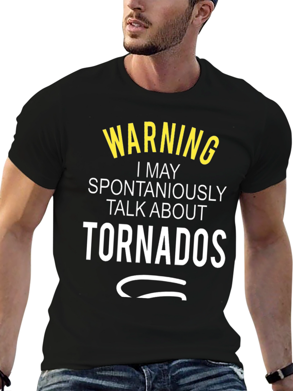Warning: May Spontaneously Talk About Tornadoes T-Shirt