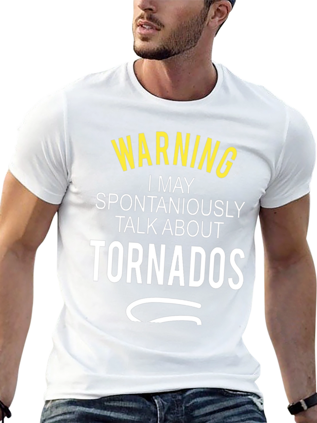 Warning: May Spontaneously Talk About Tornadoes T-Shirt