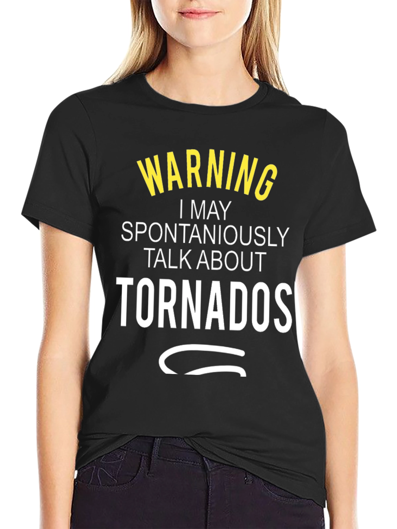 Warning: May Spontaneously Talk About Tornadoes T-Shirt