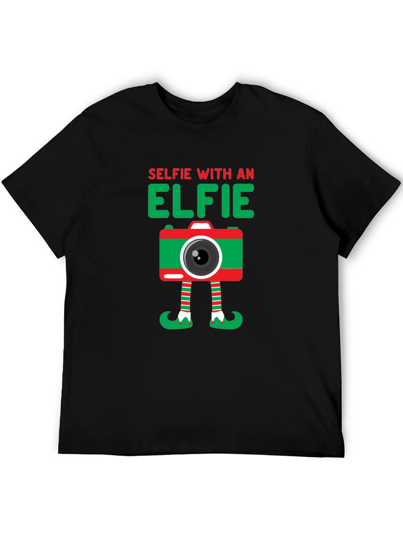 Selfie with an Elfie Christmas T-Shirt