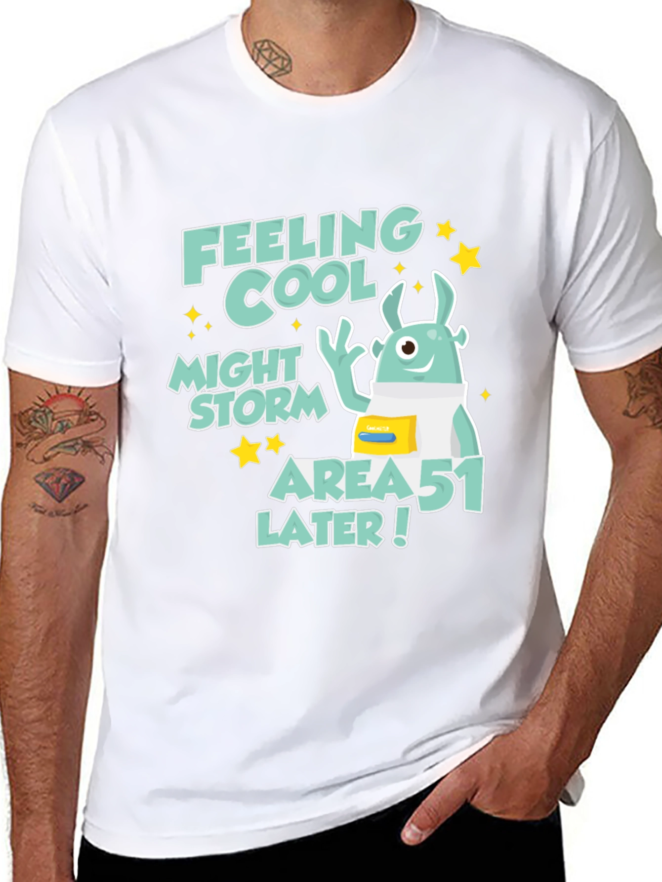 Feeling Cool Area 51 Storm T-Shirt