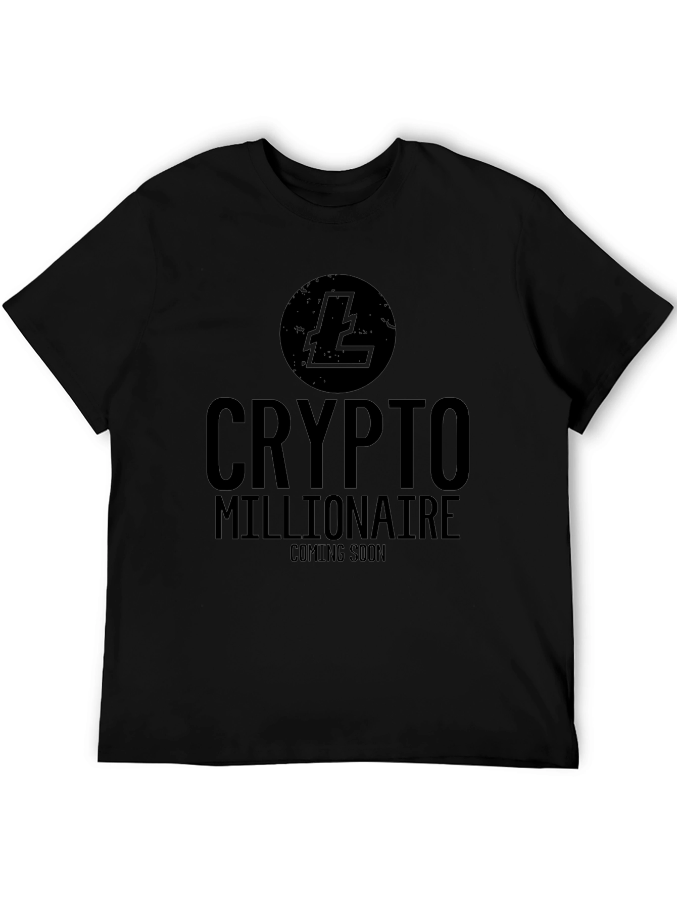 Crypto Millionaire T-Shirt - Black