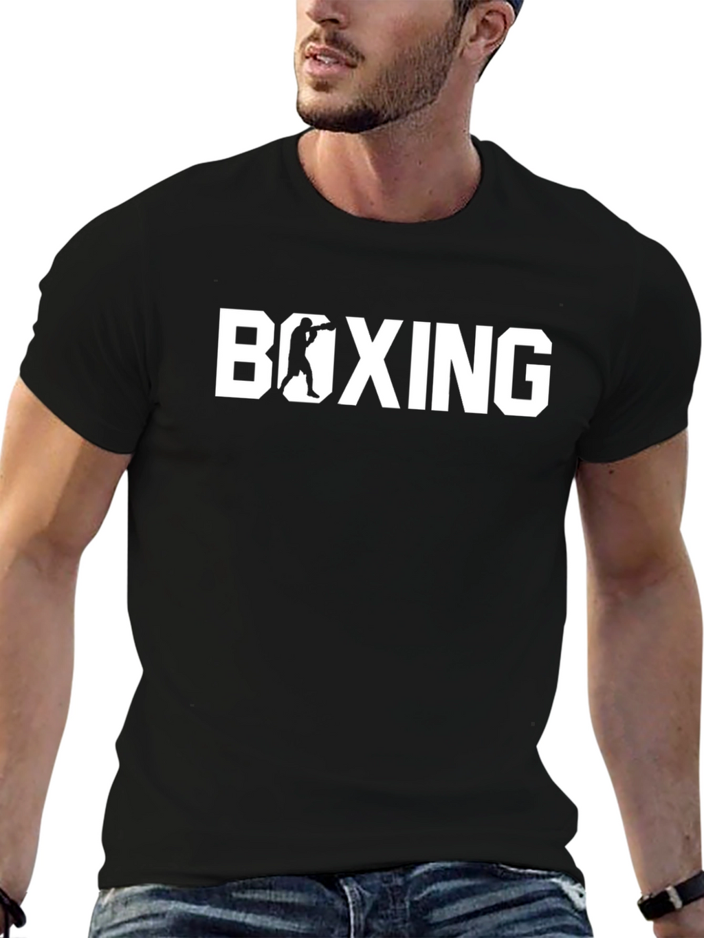 Boxing Graphic Tee - Punchy Style!