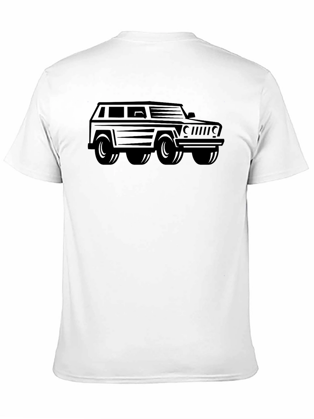 Black Jeep Graphic Tee - Automotive Enthusiast Style