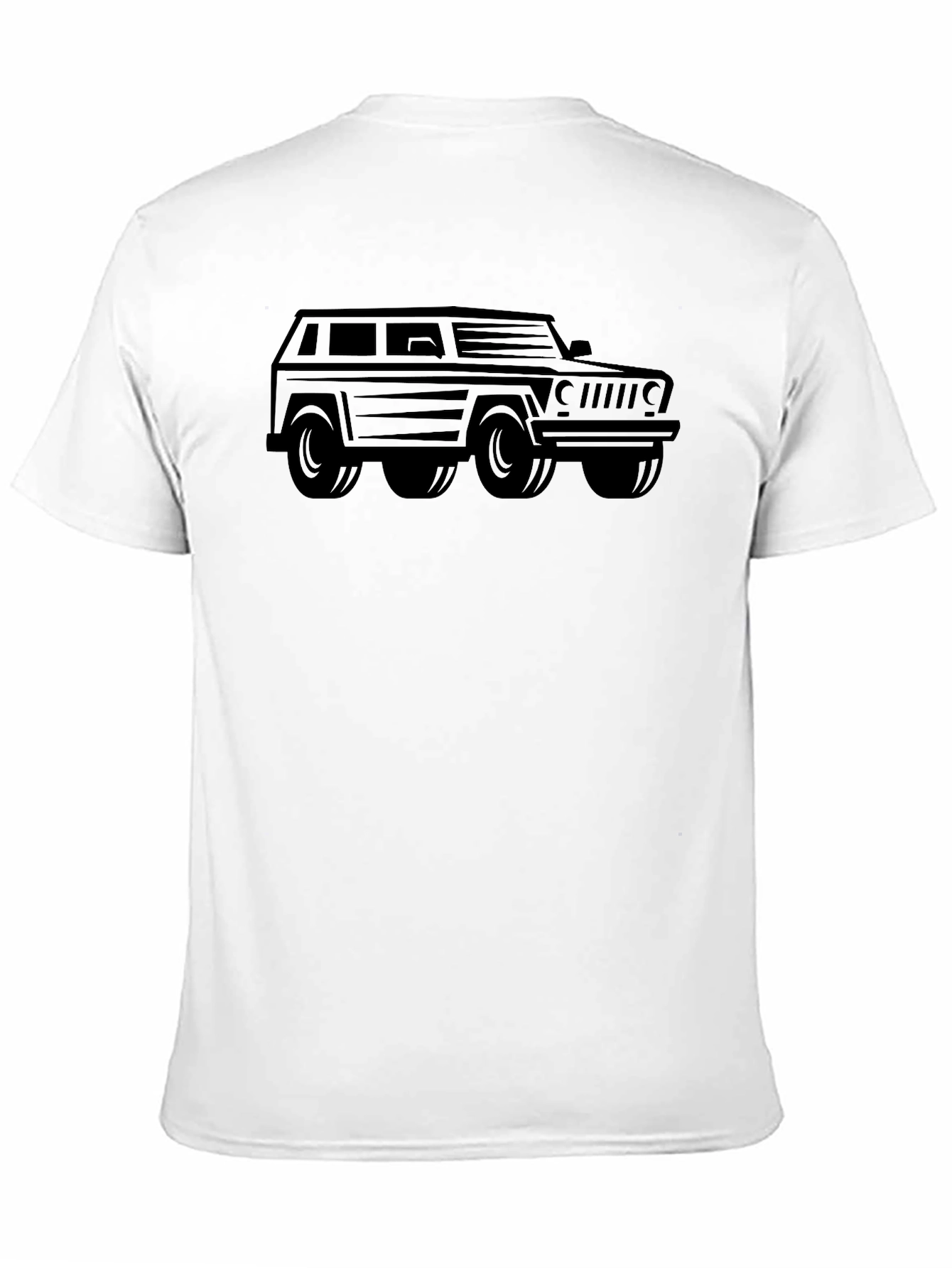 Black Jeep Graphic Tee - Automotive Enthusiast Style