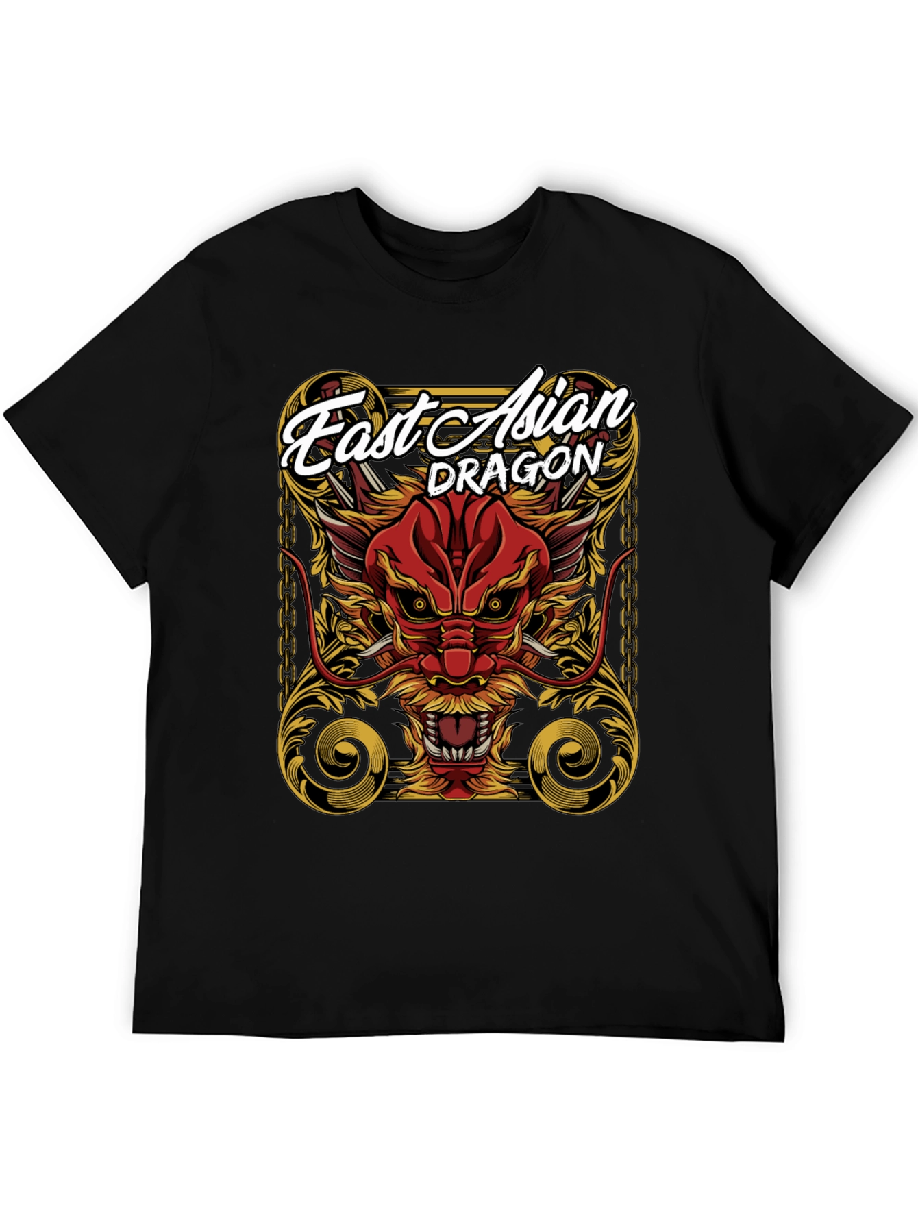 East Asian Dragon Graphic Tee - Bold Statement