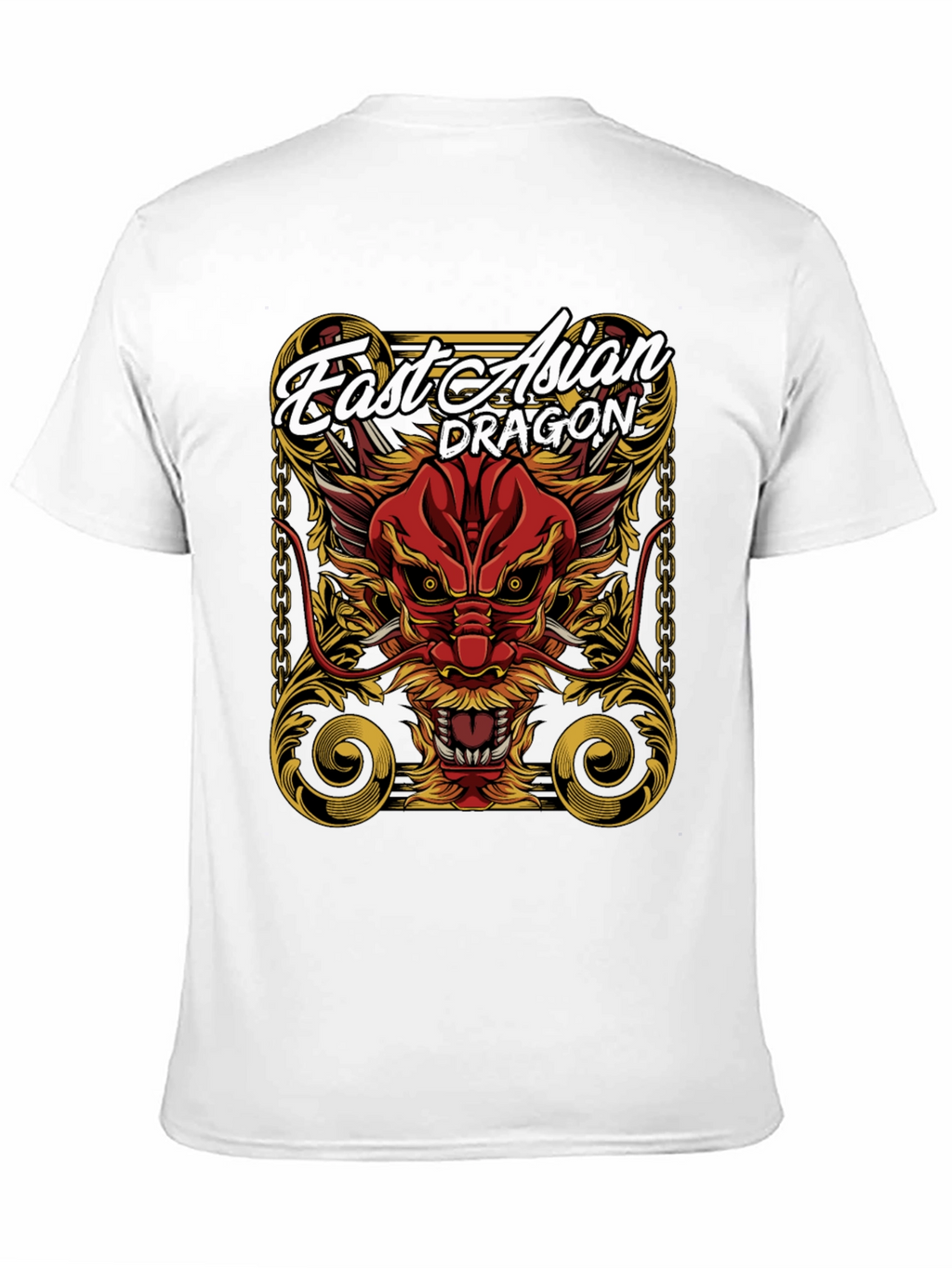 East Asian Dragon Graphic Tee - Bold Statement